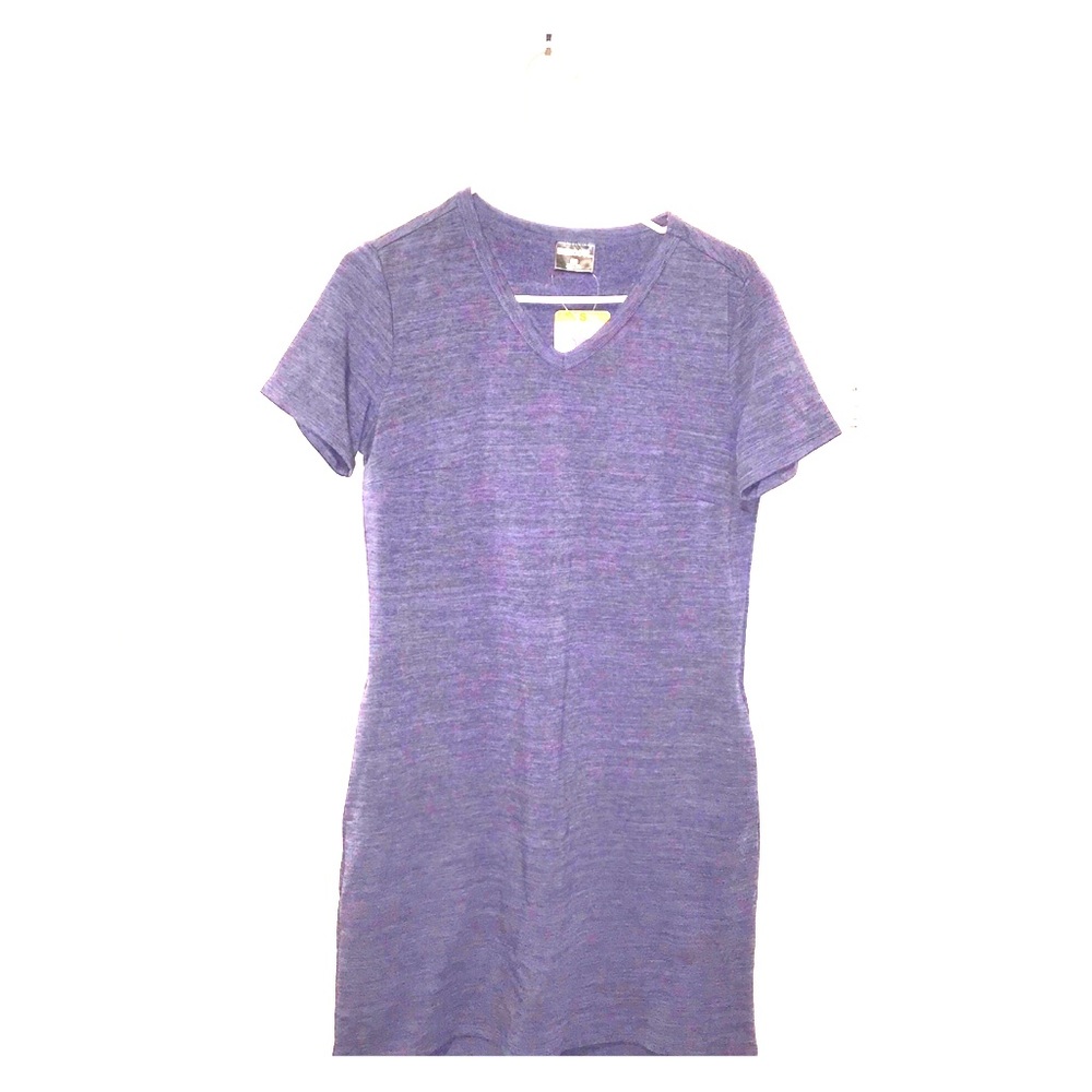 Purple Pocket Dress